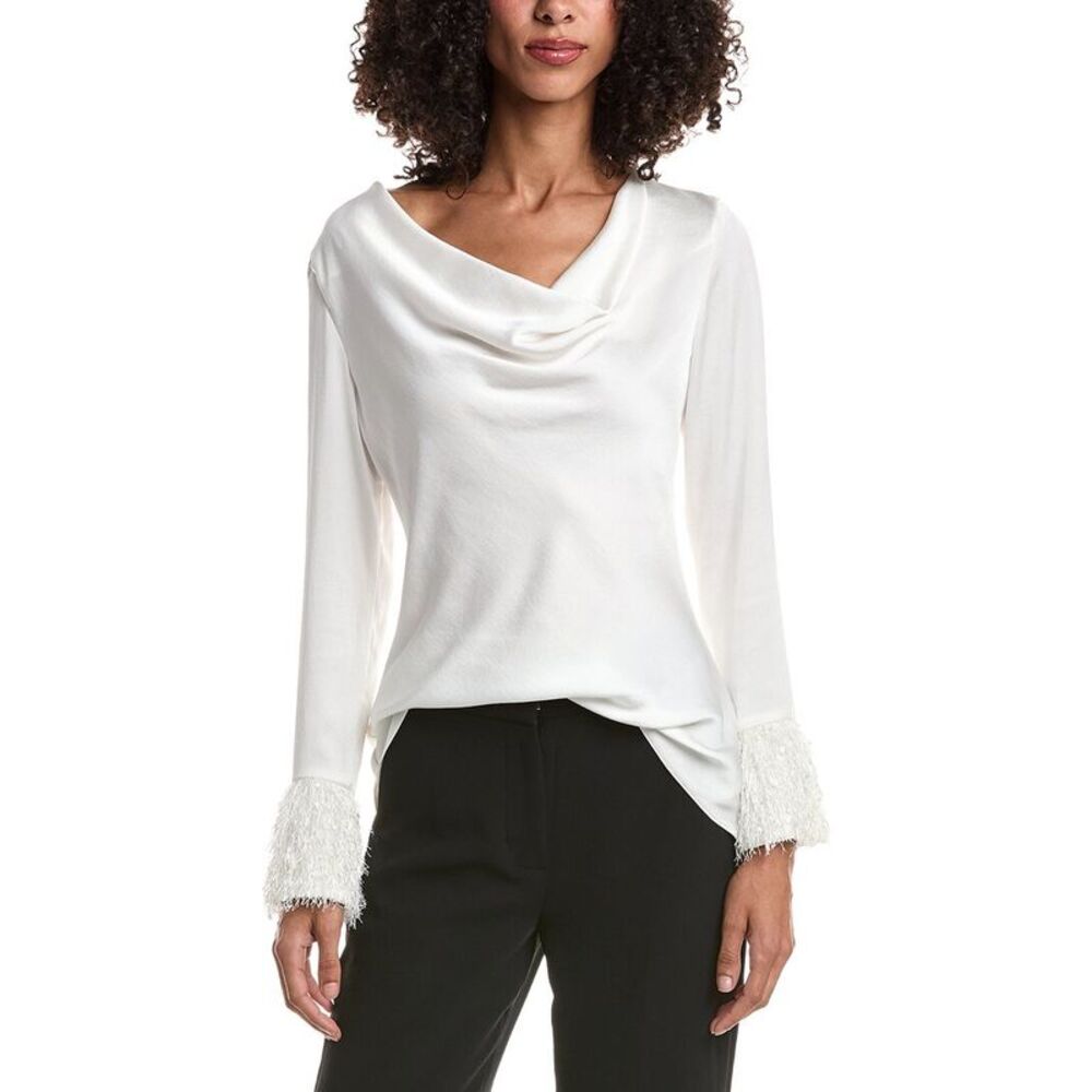 Joseph Ribkoff Womens Solid Top, White
